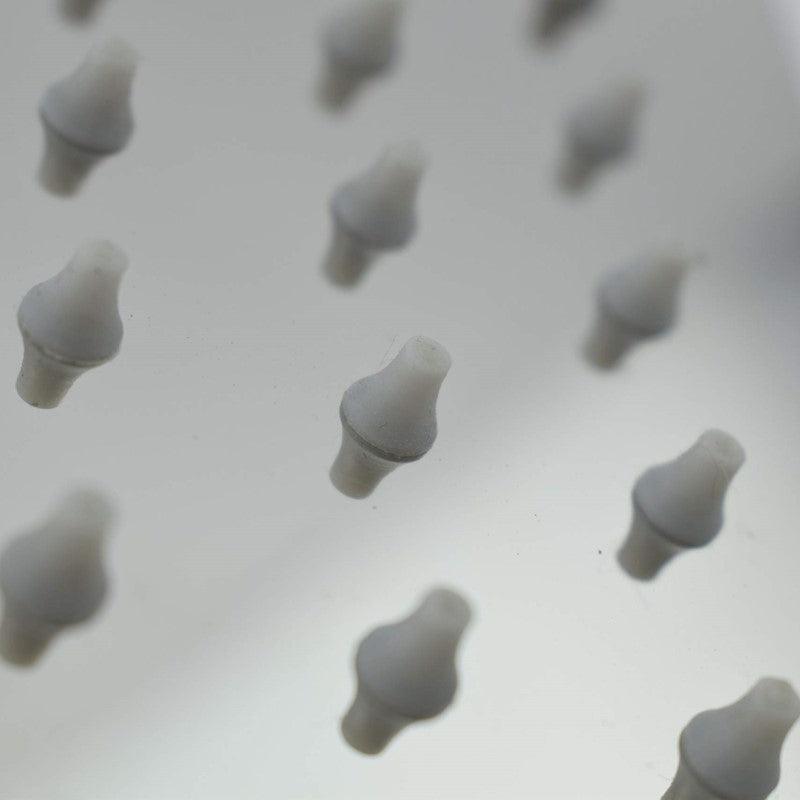 Ducha Quadrada Inox 304 Slim 20x20cm com Braço 36cm Cromada