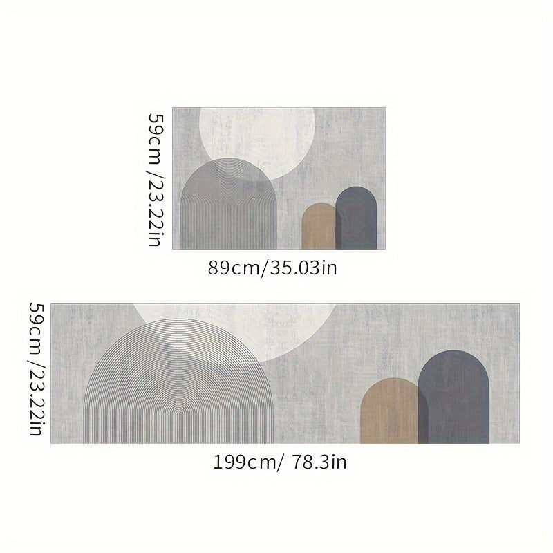 Tapete para Cozinha Antiderrapante Absorvente Premium Croma