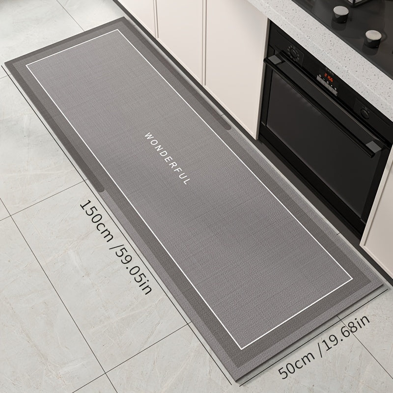 Kit Tapetes para Cozinha Antiderrapante Absorvente Premium Essence