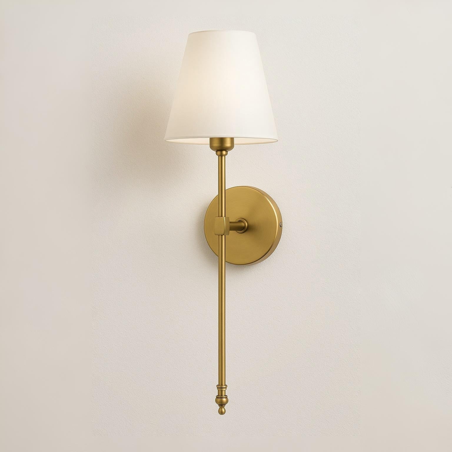 Arandela Abajur de Parede Retrô