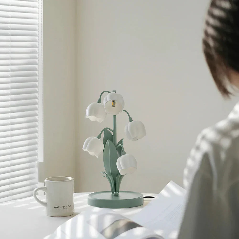 Luminária de Mesa Bell Orchid