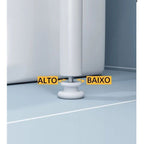 Estante Organizadora para Banheiro e Lavanderia em Aço - 3 Níveis