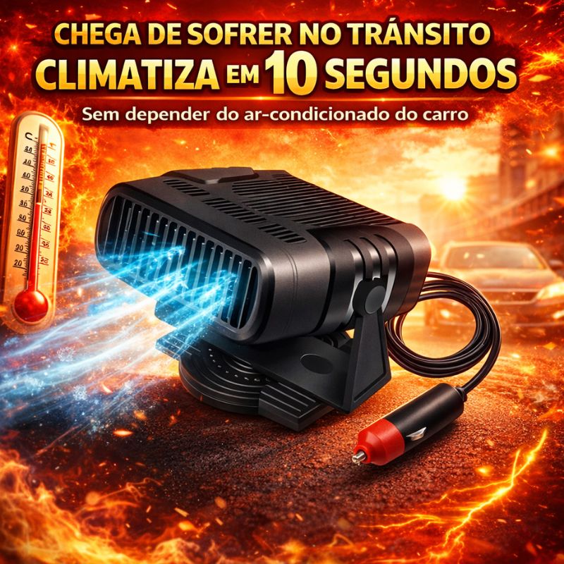 Refrigerador e Aquecedor Portátil de Carro 2 em 1 – Turbo Freeze
