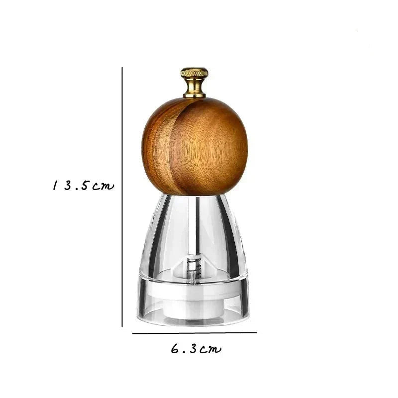 Moedor Manual de Sal e Pimenta em Cerâmica para Cozinha