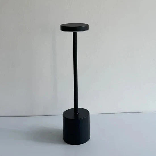 Luminária de Mesa LED Recarregável Sem Fio Metal