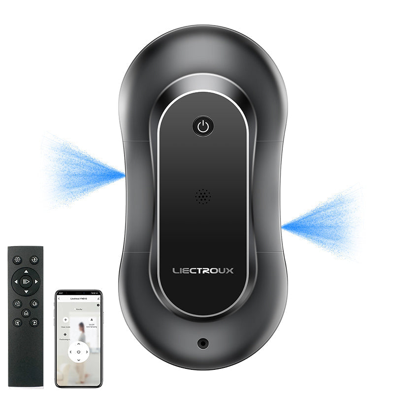 Robô Limpador de Vidros Automático com Controle Remoto YW810