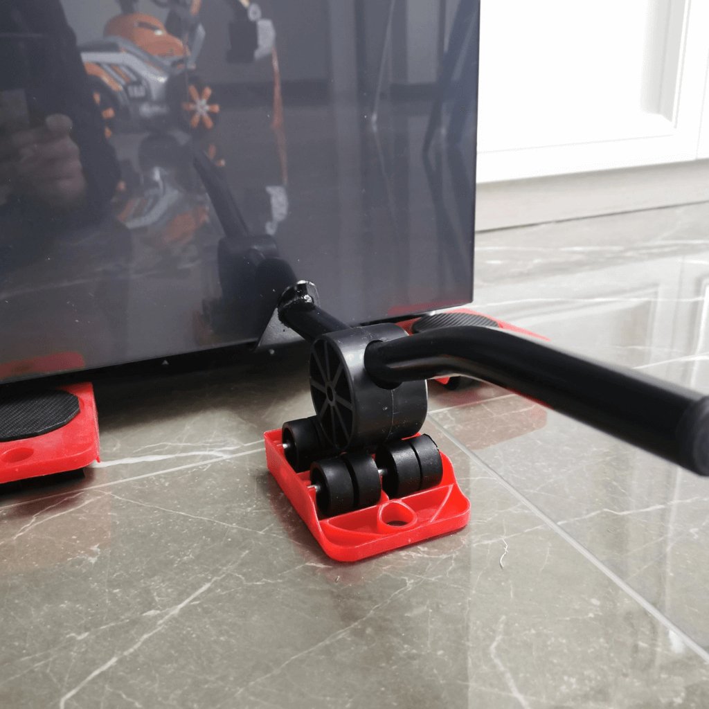 Kit Levantador De Móveis Com Rodinhas 5 Peças