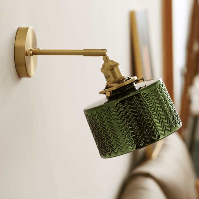 Arandela Vintage Metal e Vidro