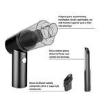 Aspirador Pó Portátil Sem Fio 6000Pa USB Limpeza Carro Sofá