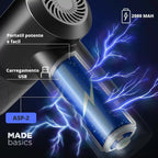 Aspirador Pó Portátil Sem Fio 6000Pa USB Limpeza Carro Sofá