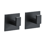 Gancho Porta Toalha de Parede Preto