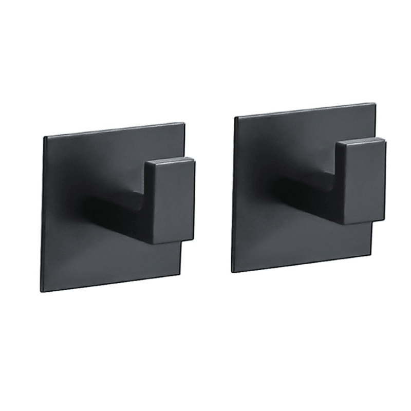 Gancho Porta Toalha de Parede Preto