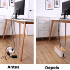 Caixa Organizadora Filtro de Linha Wooden