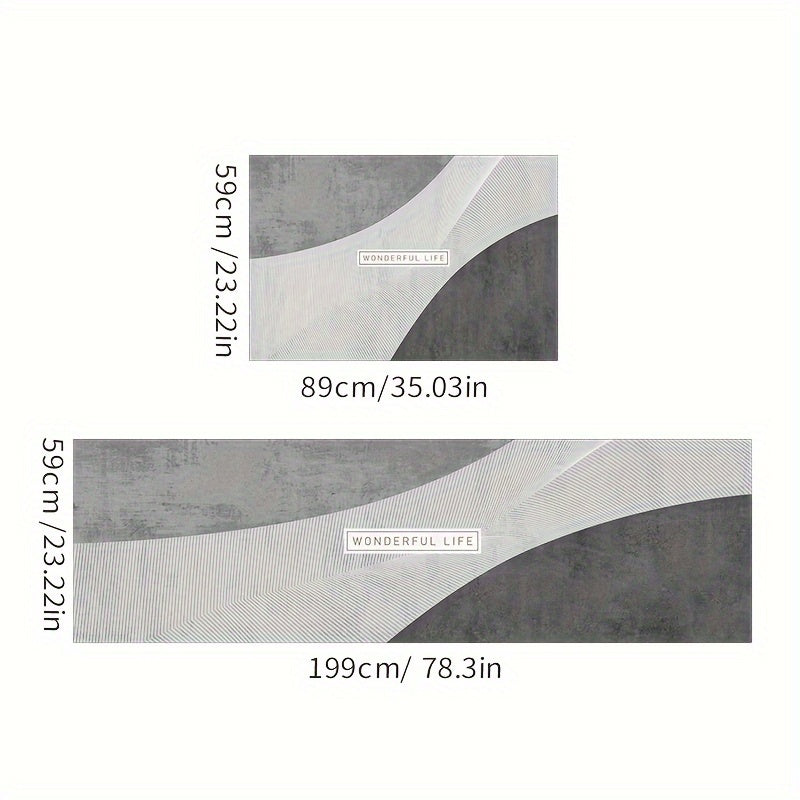 Tapete para Cozinha Antiderrapante Absorvente Premium Croma