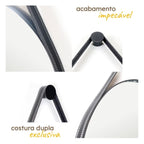 Espelho Decorativo Redondo Beady Suspenso de Parede