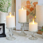 Kit 3 Velas LED com Sensor Automático