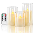 Kit 3 Velas LED com Sensor Automático