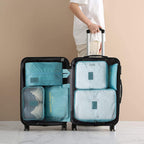 Kit Organizador De Malas Para Viagem Com 7 Peças