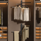 Toalheiro Rotativo Multiuso 360º | Alumínio e Alta Capacidade (20kg)